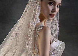 尼龍婚紗網樣品展示