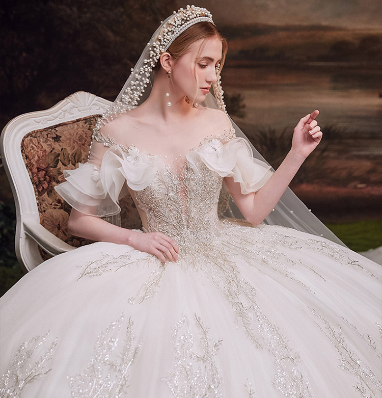 福建網布廠家:婚紗網布造型設計分類